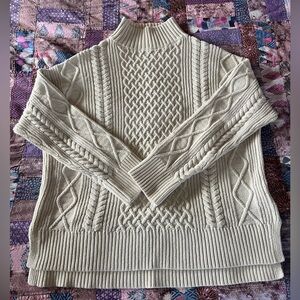 J. Crew stiff neck sweater